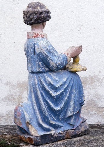 Ange de droite vu de dos. - (c) Région Nouvelle-Aquitaine, Inventaire général du patrimoine culturel