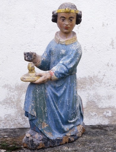 Ange de droite vu de face. - (c) Région Nouvelle-Aquitaine, Inventaire général du patrimoine culturel