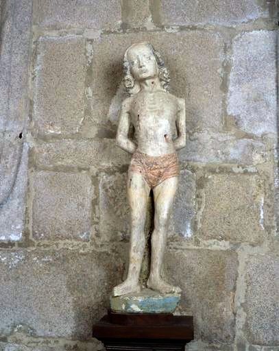 Statue : saint Sébastien