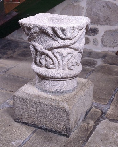 Vue des faces ouest et nord.