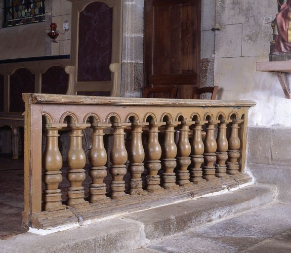 Clôture de choeur (table de communion)