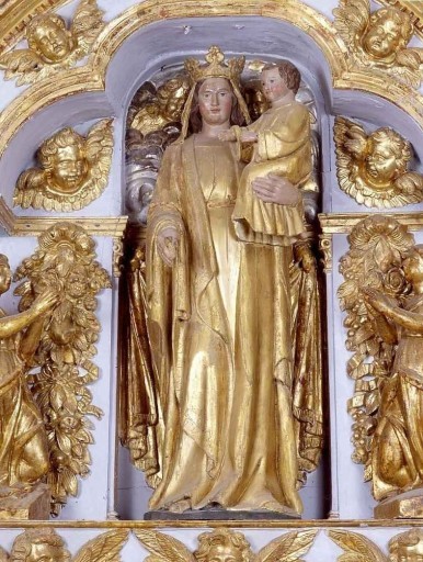 Statue : Vierge à l'Enfant