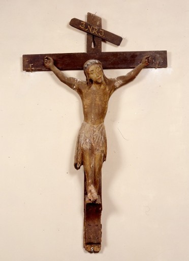 Croix (petite nature) : Christ en croix