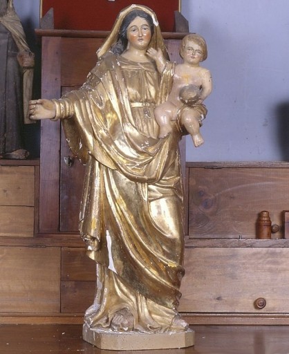 Statue : Vierge à l'Enfant