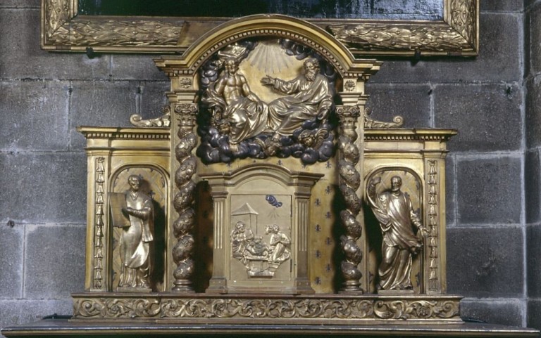 Vue rapprochée du tabernacle.