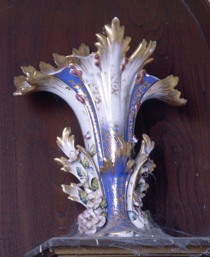 Paire de vases à fleurs (vases cornets)