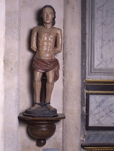 Statue : saint Sébastien