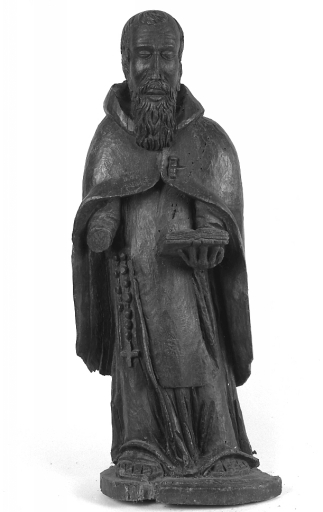 Statue : saint moine