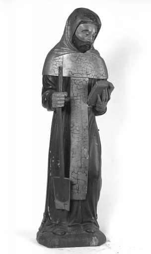 Statue : saint Fiacre