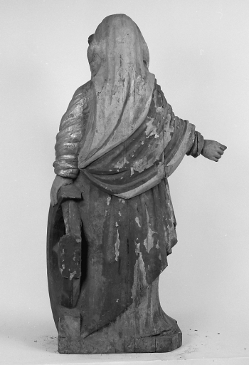 Statue : sainte Catherine d'Alexandrie