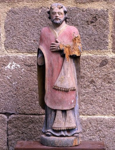 Saint prêtre, face.