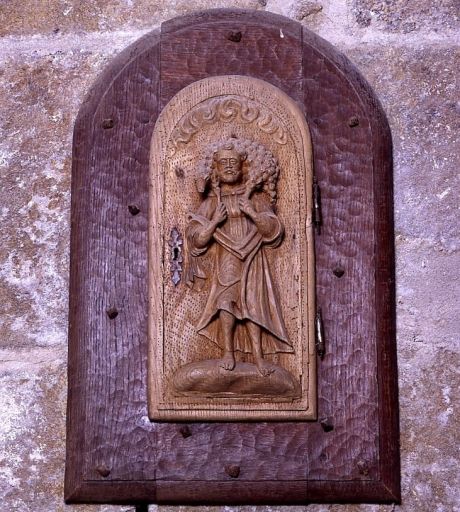 Porte de tabernacle : le Bon Pasteur