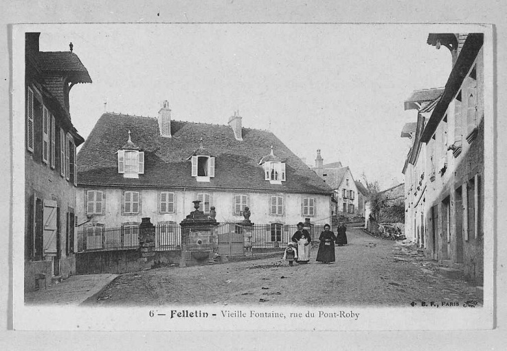 Vue de l'hôtel prise au début du siècle.