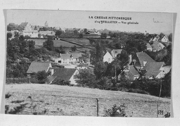 Vue d'ensemble, depuis l'ouest, montrant le secteur de la Maison-Rouge, aux abords du pont des Malades.