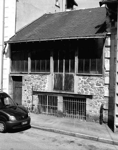 Façade antérieure de l'atelier, rue de l'Elysée.