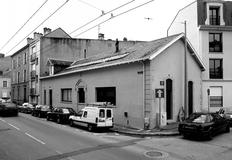 L'ancienne usine de chaussures Bidaud, Boutet et Cie vue du nord-est.