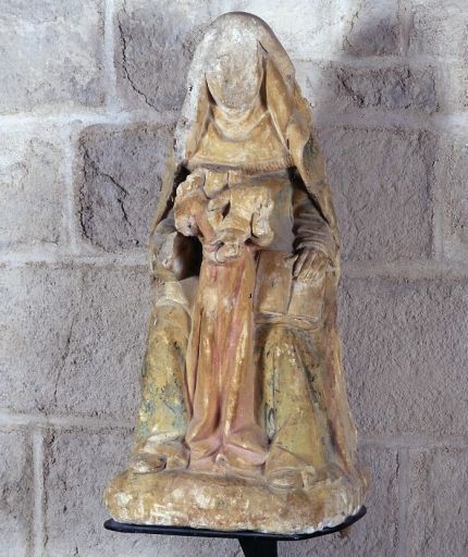 Groupe sculpté : sainte Anne trinitaire