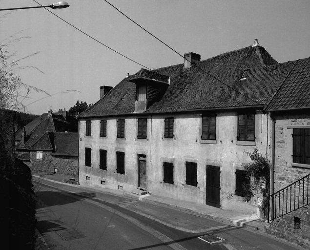 36 rue Sainte-Espérance ; rue Préville. Maison (AL 417). (Groupe E1). Maison de type résidentiel à un étage carré, construite dans le faubourg du Pont-Roby. Vue d'ensemble de l'élévation antérieure.