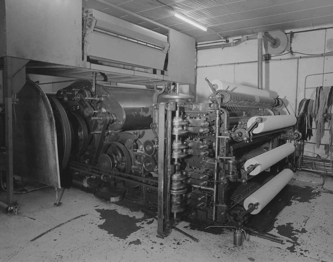 Machine à démêler appelée grande carde