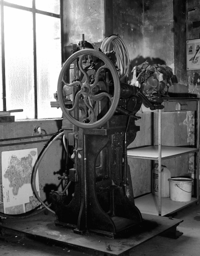Machine à mouler : machine à fondre les caractères