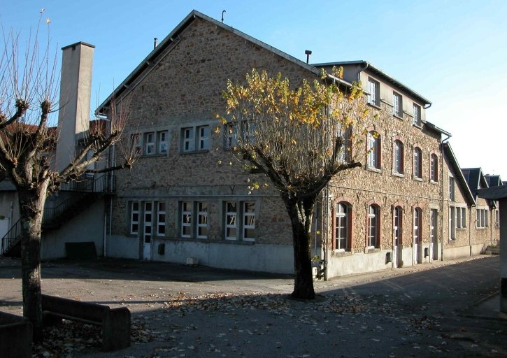Vue des anciens bâtiments des fours (hypothèse).