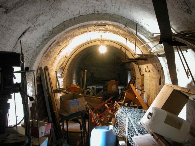 Vue intérieure du four tunnel sud.