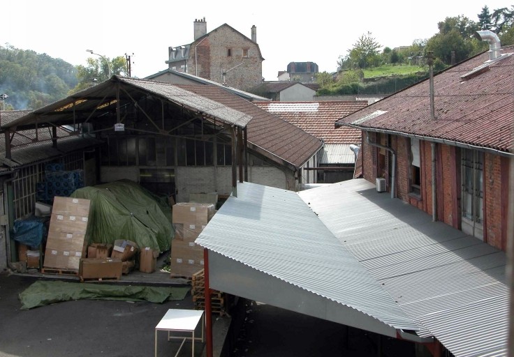 Les ateliers de la blanchisserie.