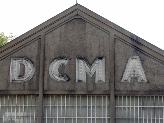 Façade ouest de l'atelier construit en 1946.