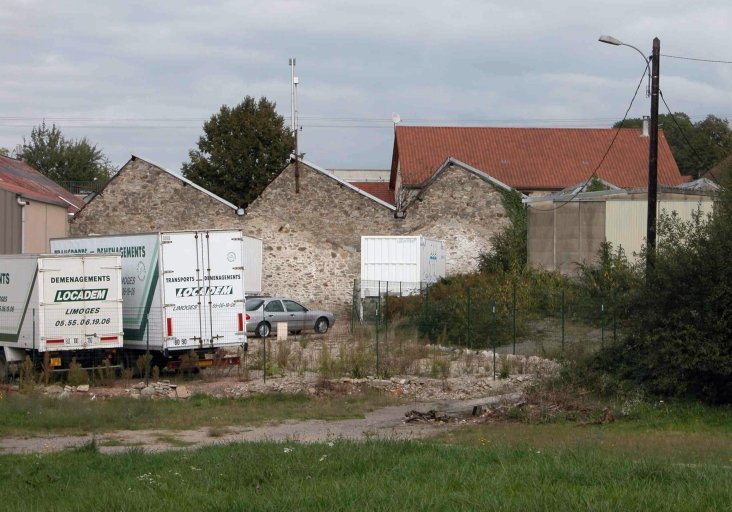 Le site de l'usine vu du sud-ouest.