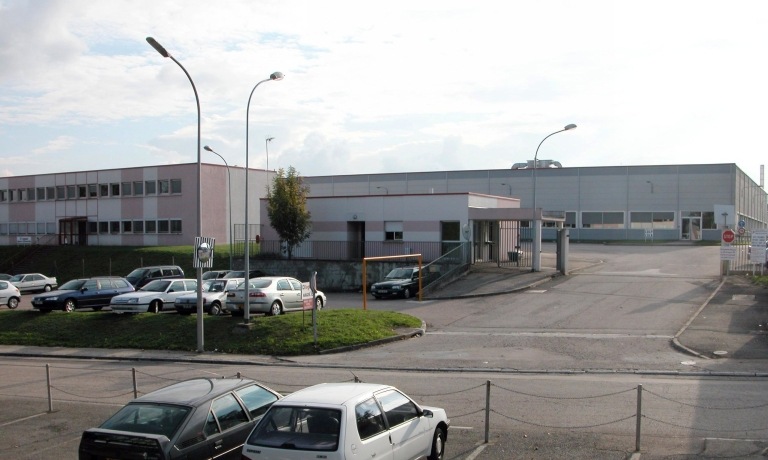 Usine textile Laplaud, actuellement usine de construction électrique Legrand