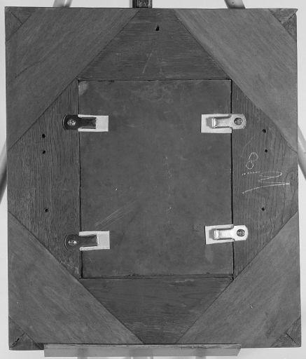 Tableau, cadre : Vierge à l'enfant au lange