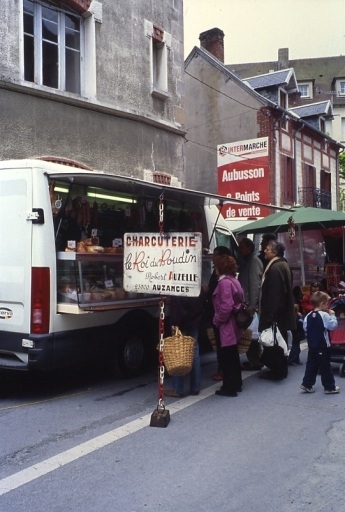 Le marché du vendredi.