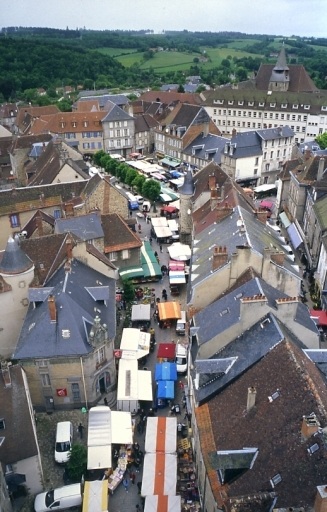 Le marché du vendredi.