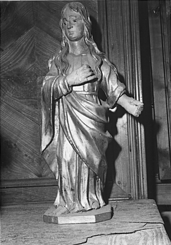 Statue (statuette) : sainte Madeleine