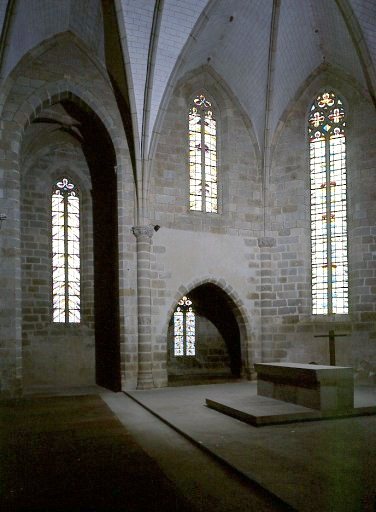 Verrières de la chapelle nord et du mur nord du choeur.