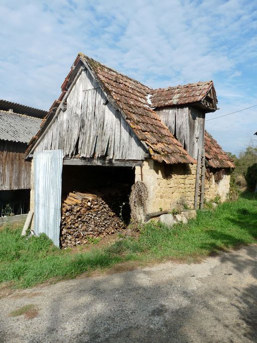 Séchoir. Pignon sud.