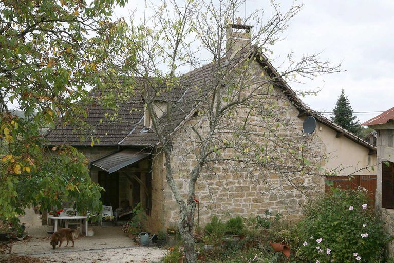 Vue générale du logis.