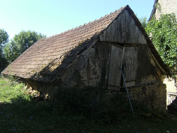 Vue générale de l'ancien séchoir.