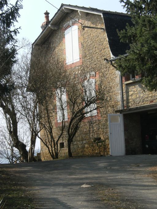 Logis. Mur-pignon nord-est.