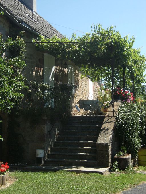 Vue générale du logis.