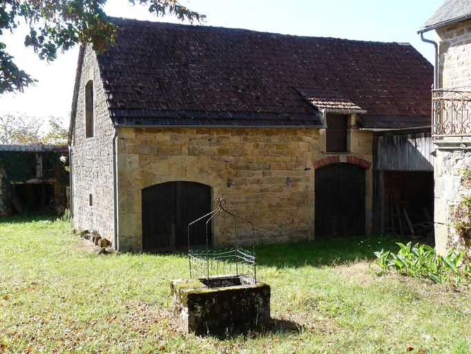 Vue générale de la grange-étable construite en 1859.