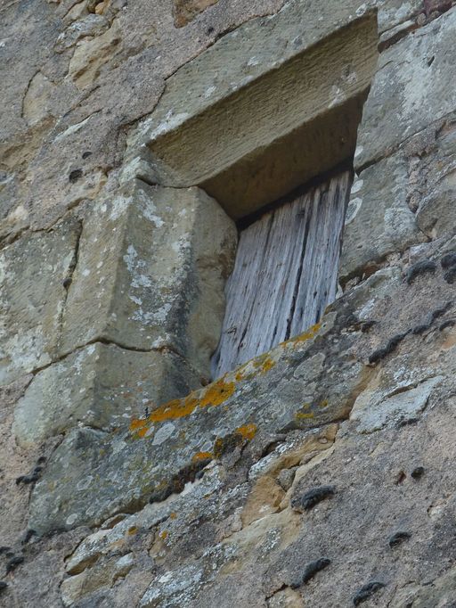 Fenestron en cavet situé sur le mur-pignon ouest.