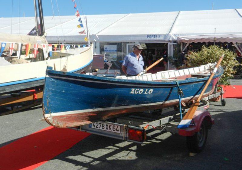 Ago Lo, barque à avirons basque (battela).