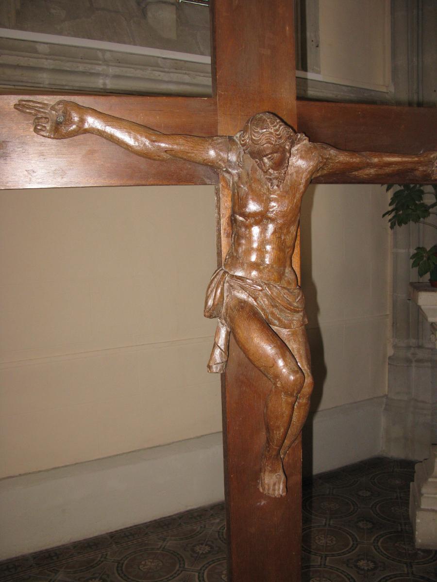 Christ en croix.