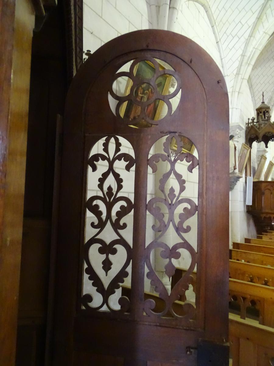 Détail de la porte.