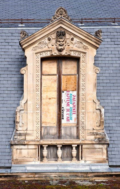 Vue de la lucarne 3 (en partant de l'ouest) de la façade.