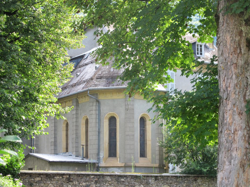 Vue de la chapelle depuis le nord-ouest.