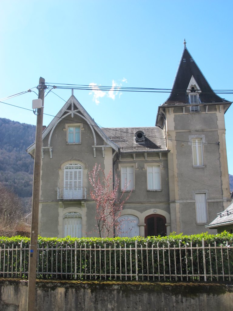 Vue de la façade.