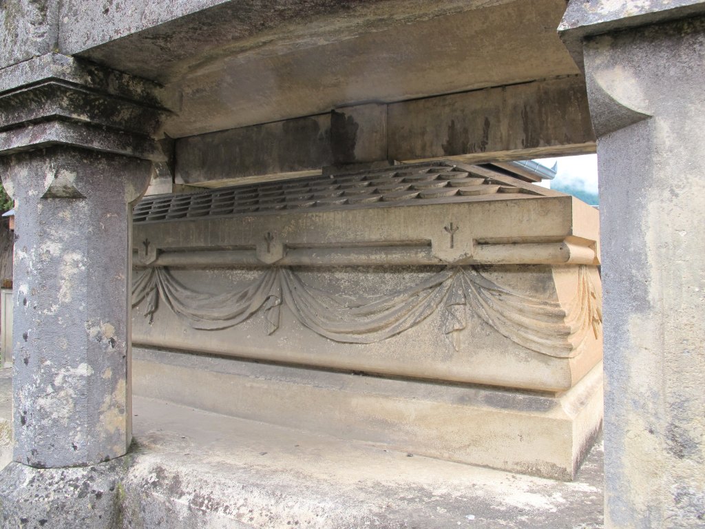 Détail du sarcophage.