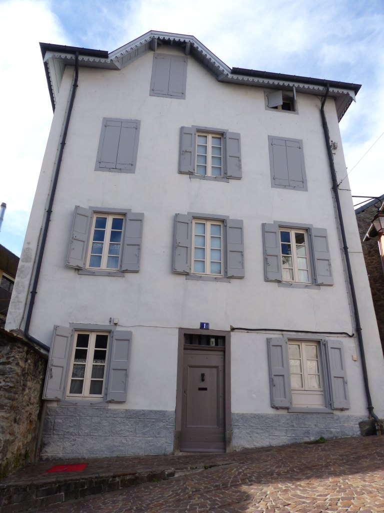 Maison parcelle A 97, façade nord.